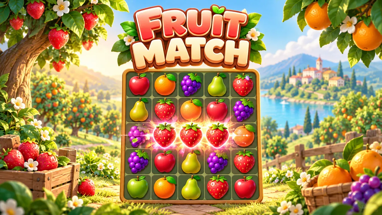 Fruit Match promotional artwork