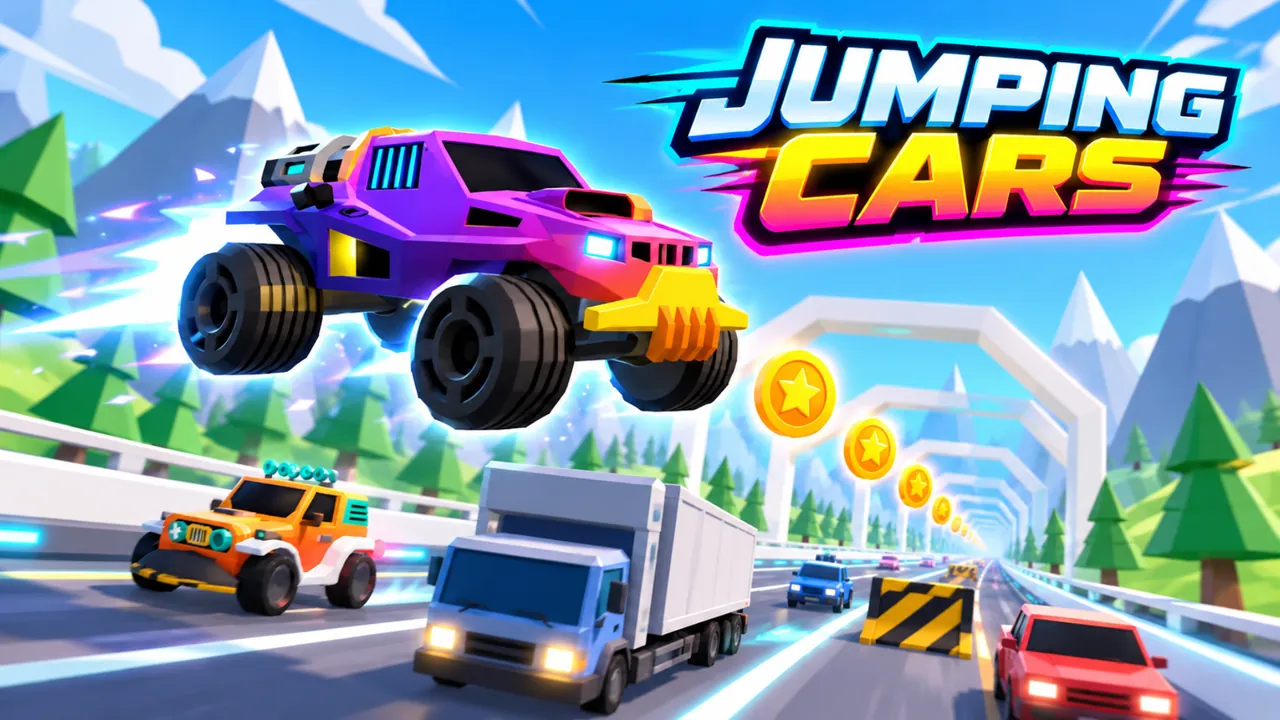 Jumping Cars promotional artwork